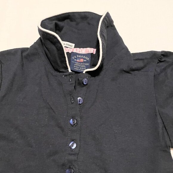 US Polo Assn Pleated Uniform Dress Girls Size Medium 5/6 - Picture 2 of 14